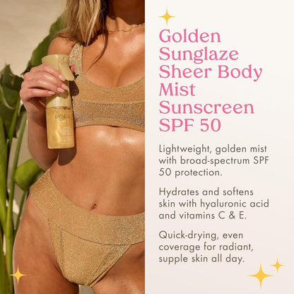 Natural Coconut Body Sunscreen Mist SPF 50