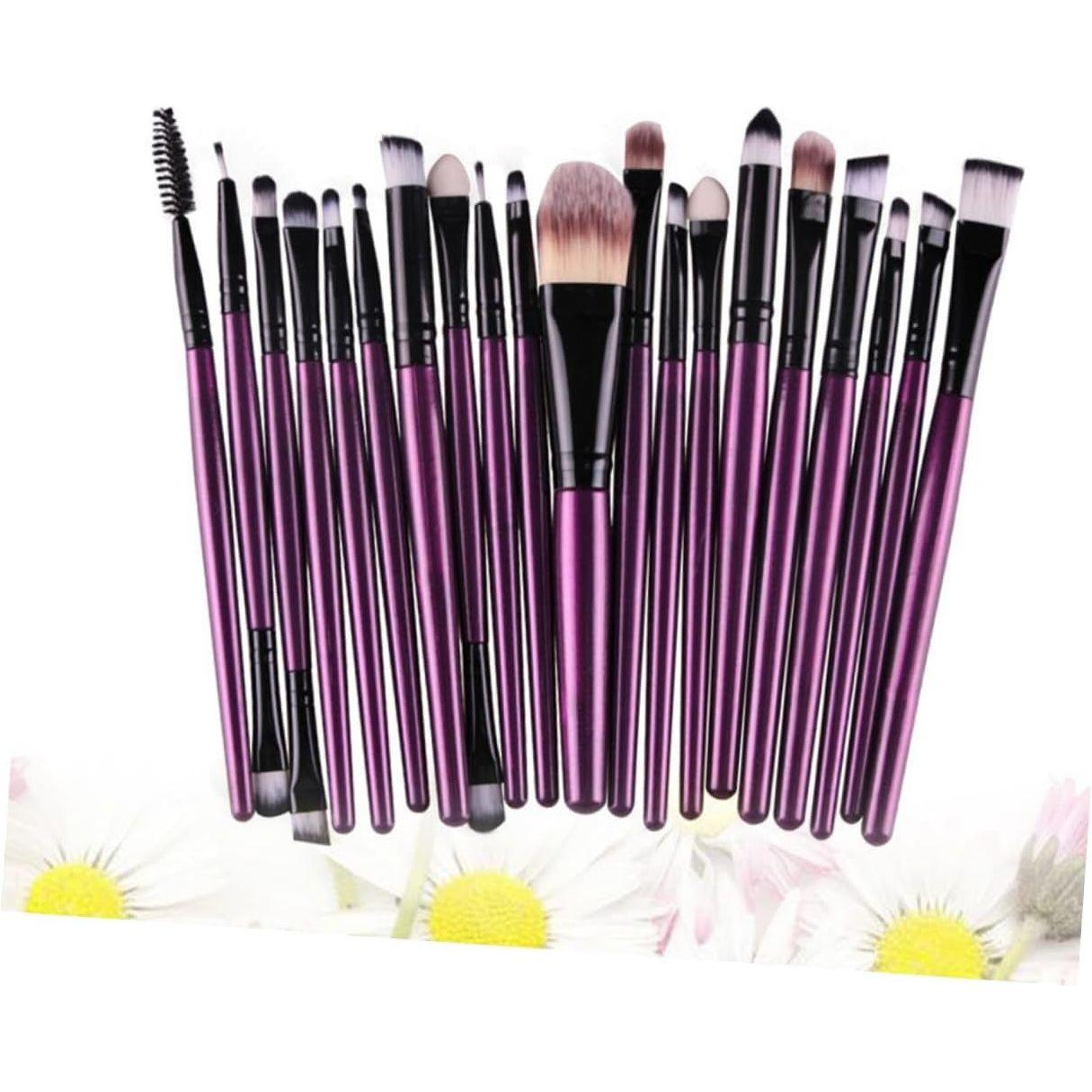 Premium 20 Piece Eye Makeup Brush Kit