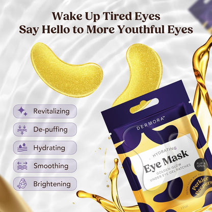 Brightening Under Eye Masks 50 Pairs - Reduce Puffiness