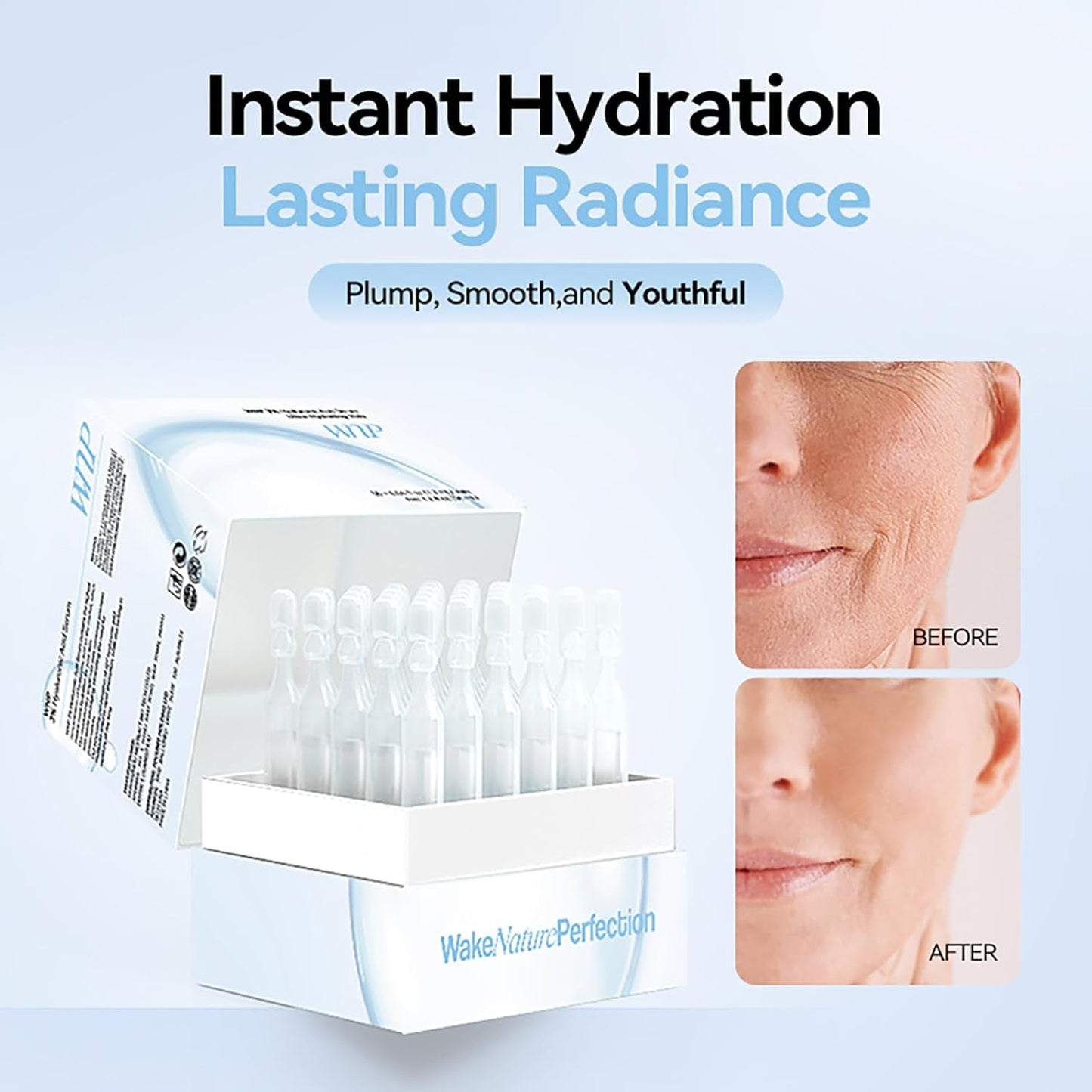 Intensive Hydrating Serum 30 x 1.2ml Hyaluronic Acid Moisturizer