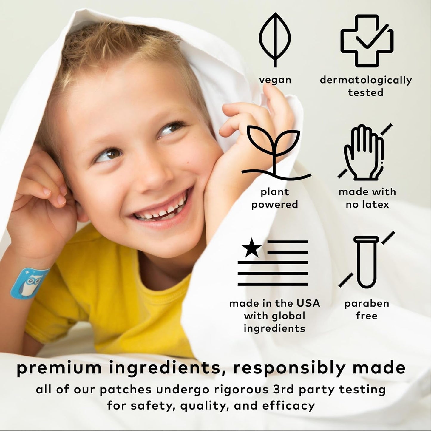 Natural Sleep Aid Patches for Kids with Calming Herbs
