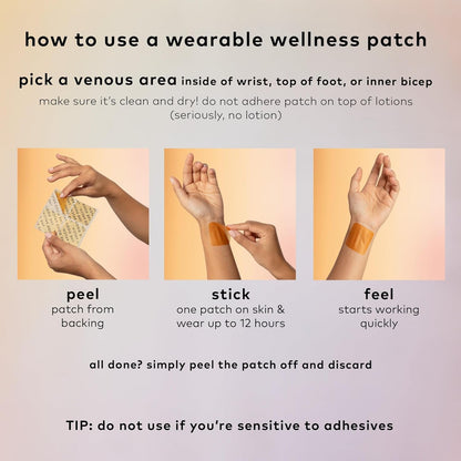 Natural Stress Relief Patches with Ashwagandha
