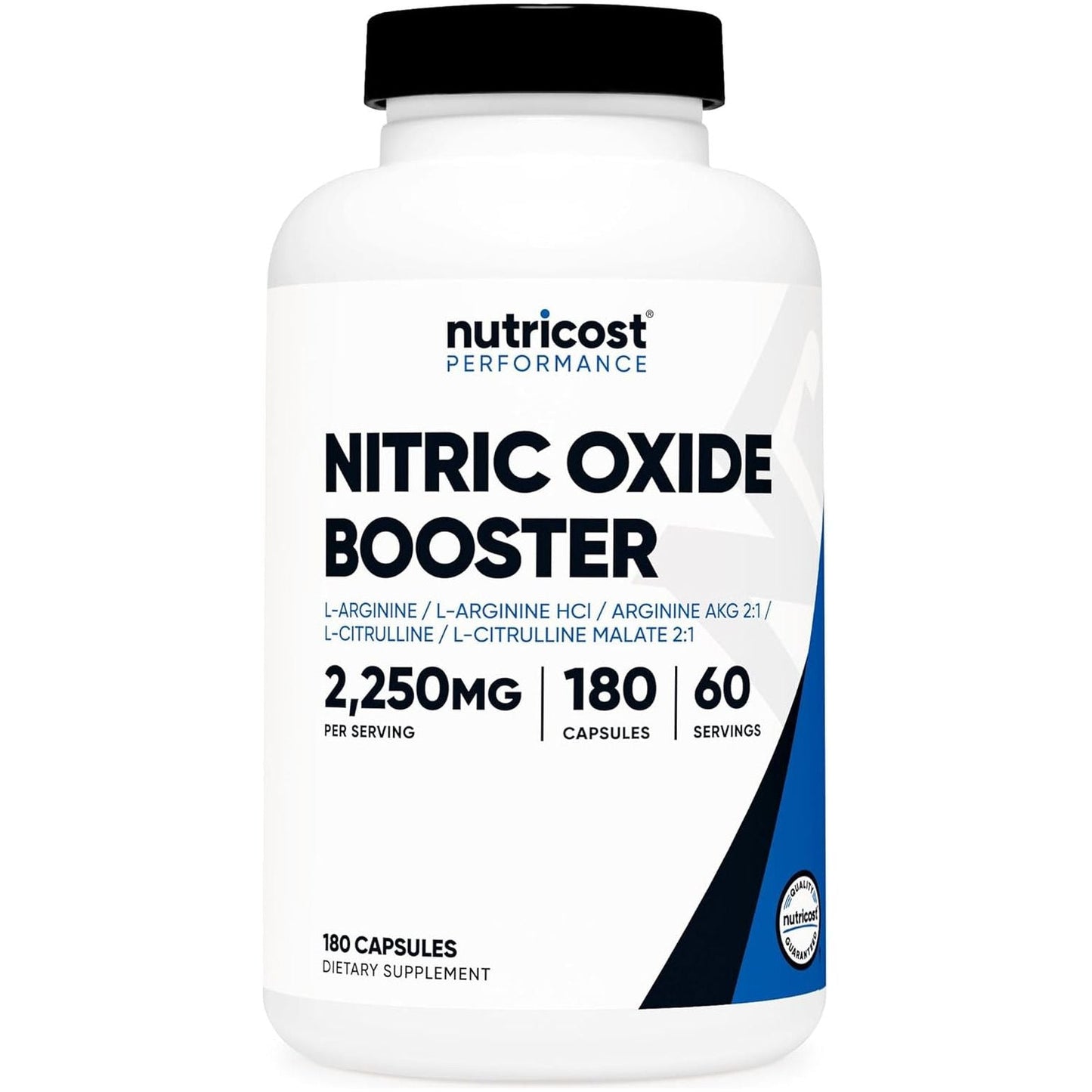 Maximum Strength Nitric Oxide Supplement 2250MG - Mycosmeticslondon