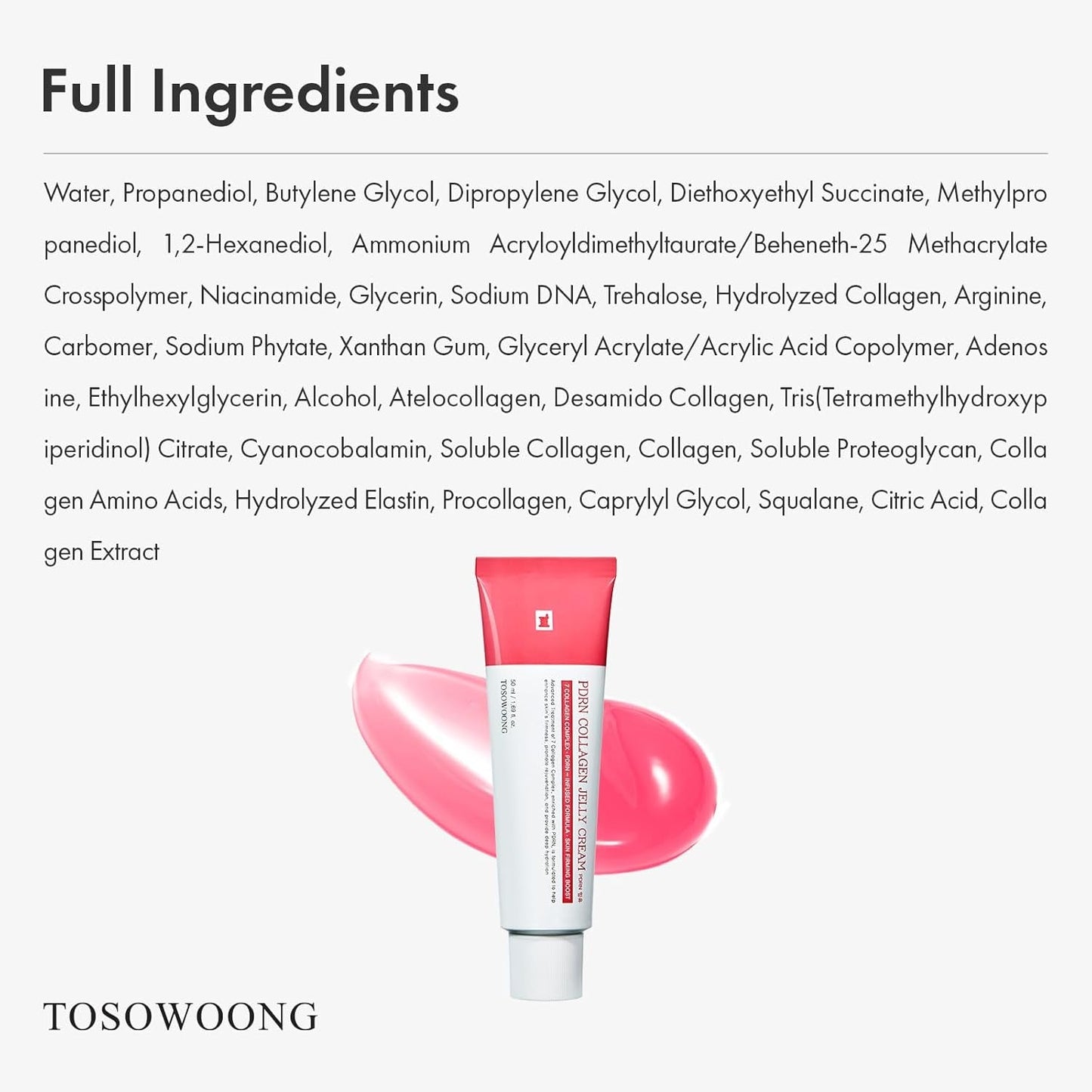 Natural Korean Face Moisturizer with Collagen & Niacinamide