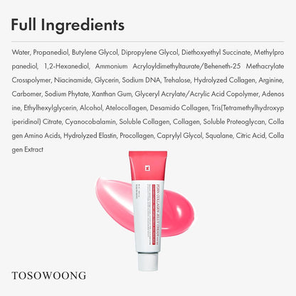 Natural Korean Face Moisturizer with Collagen & Niacinamide