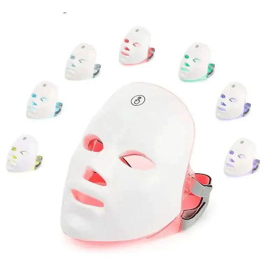 Colorful LED Face Mask for Radiant Skin Glow - Mycosmeticslondon