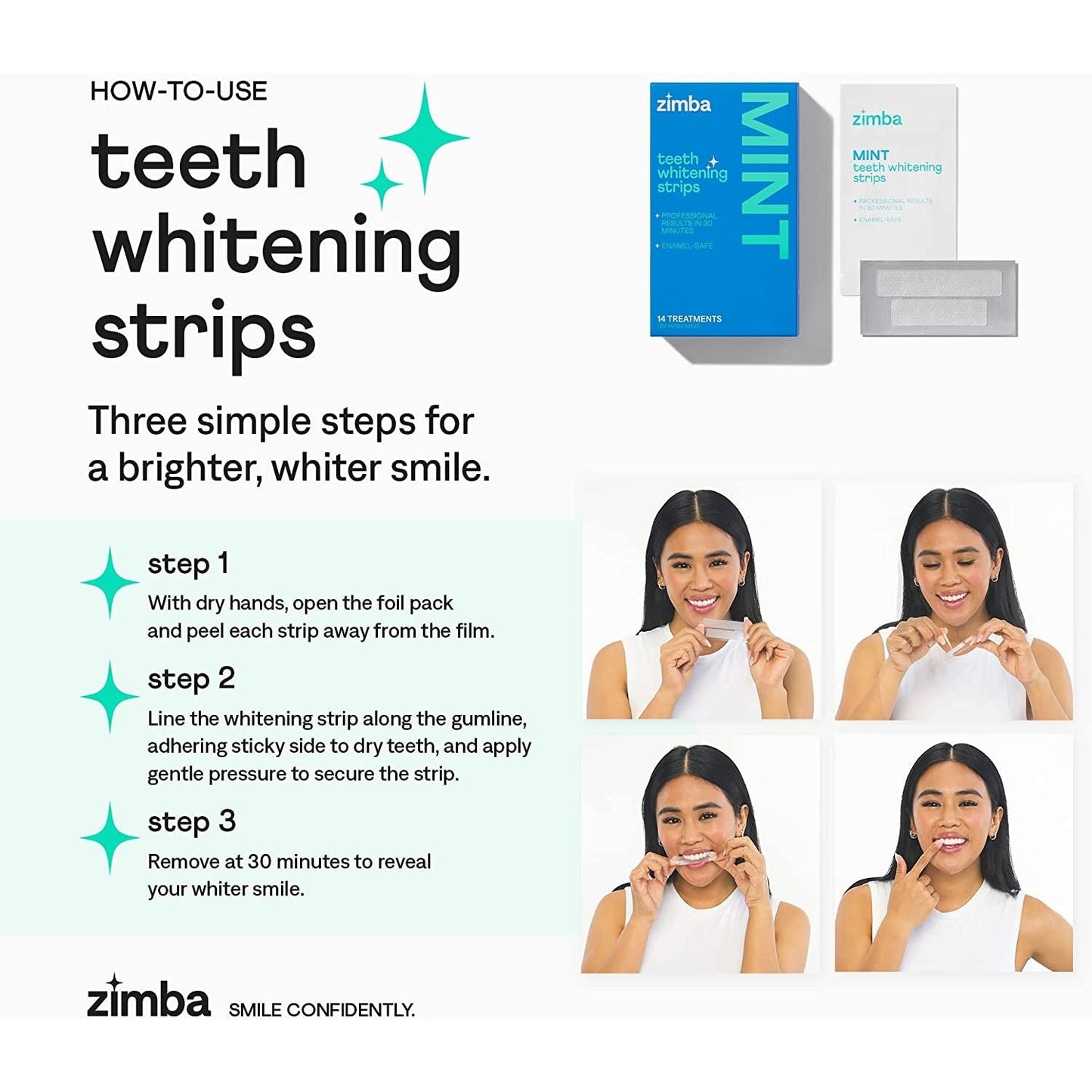 Effective Watermelon Teeth Whitening Strips 28 Count