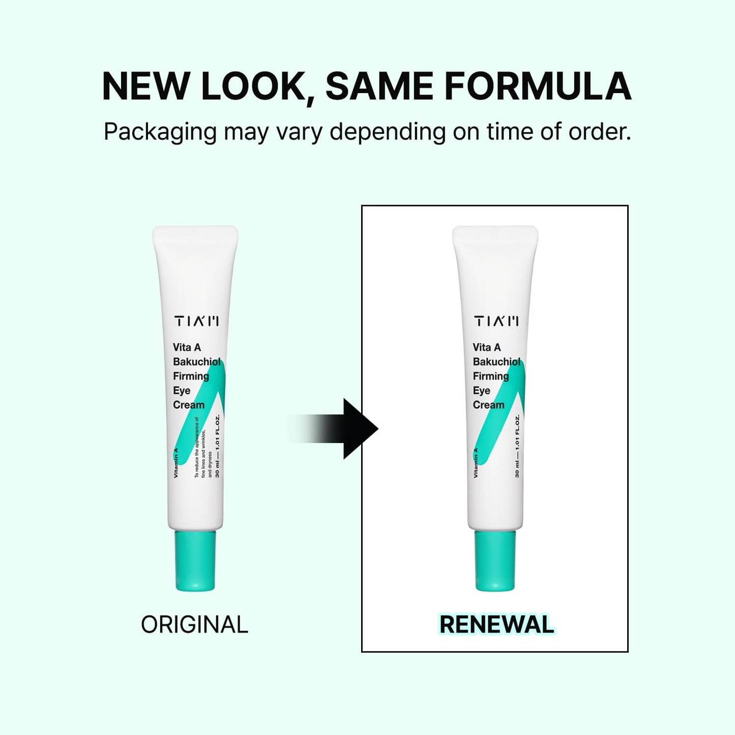 Anti Aging Eye Cream with Bakuchiol - Reduces Puffiness