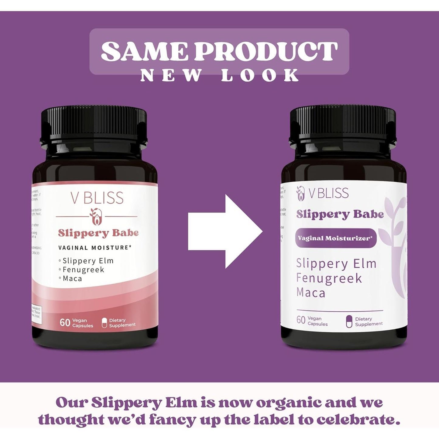 Natural Vaginal Dryness Relief Supplement - 60 Capsules
