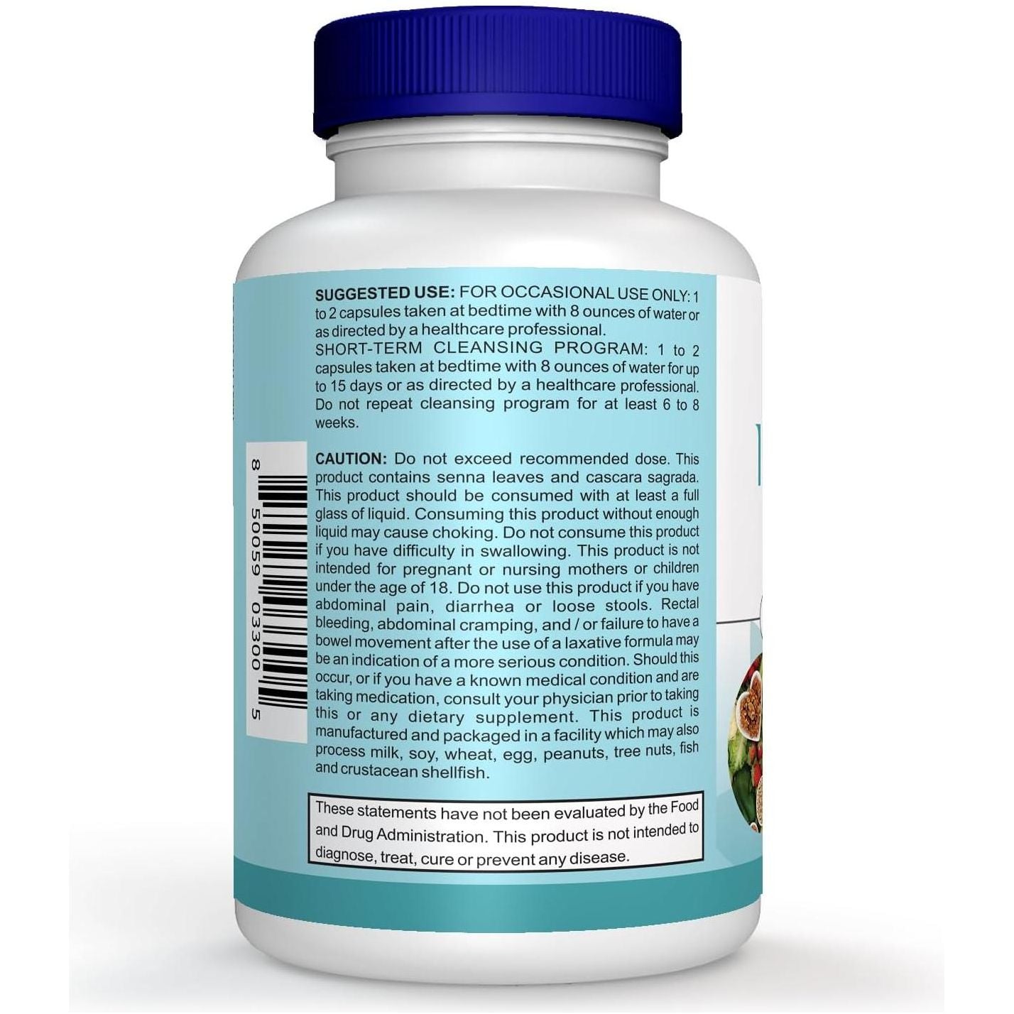 Natural Colon Cleanse Detox Support Supplement