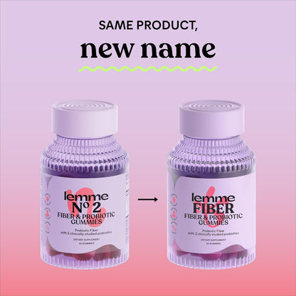 Daily Fiber Probiotic Gummies for Healthy Digestion