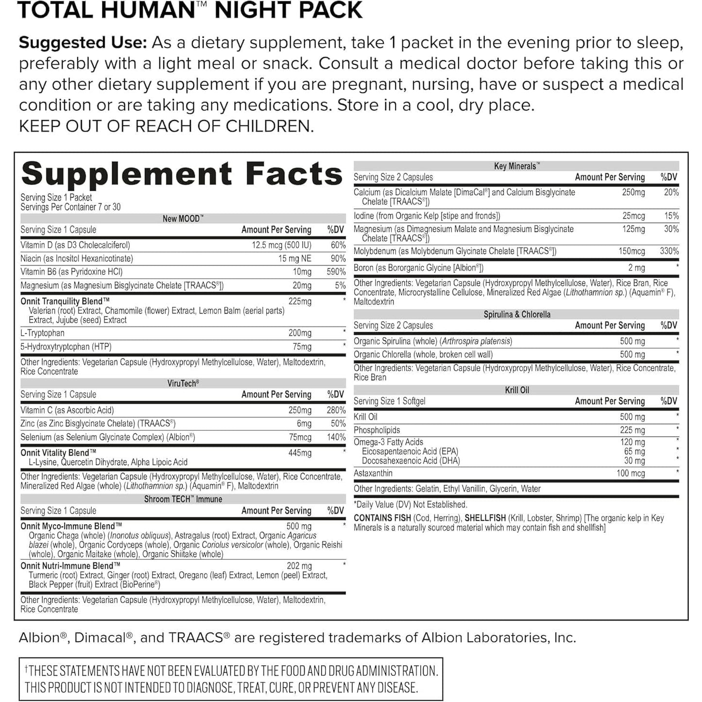 Daily Essential Vitamin Packs for Energy and Wellness