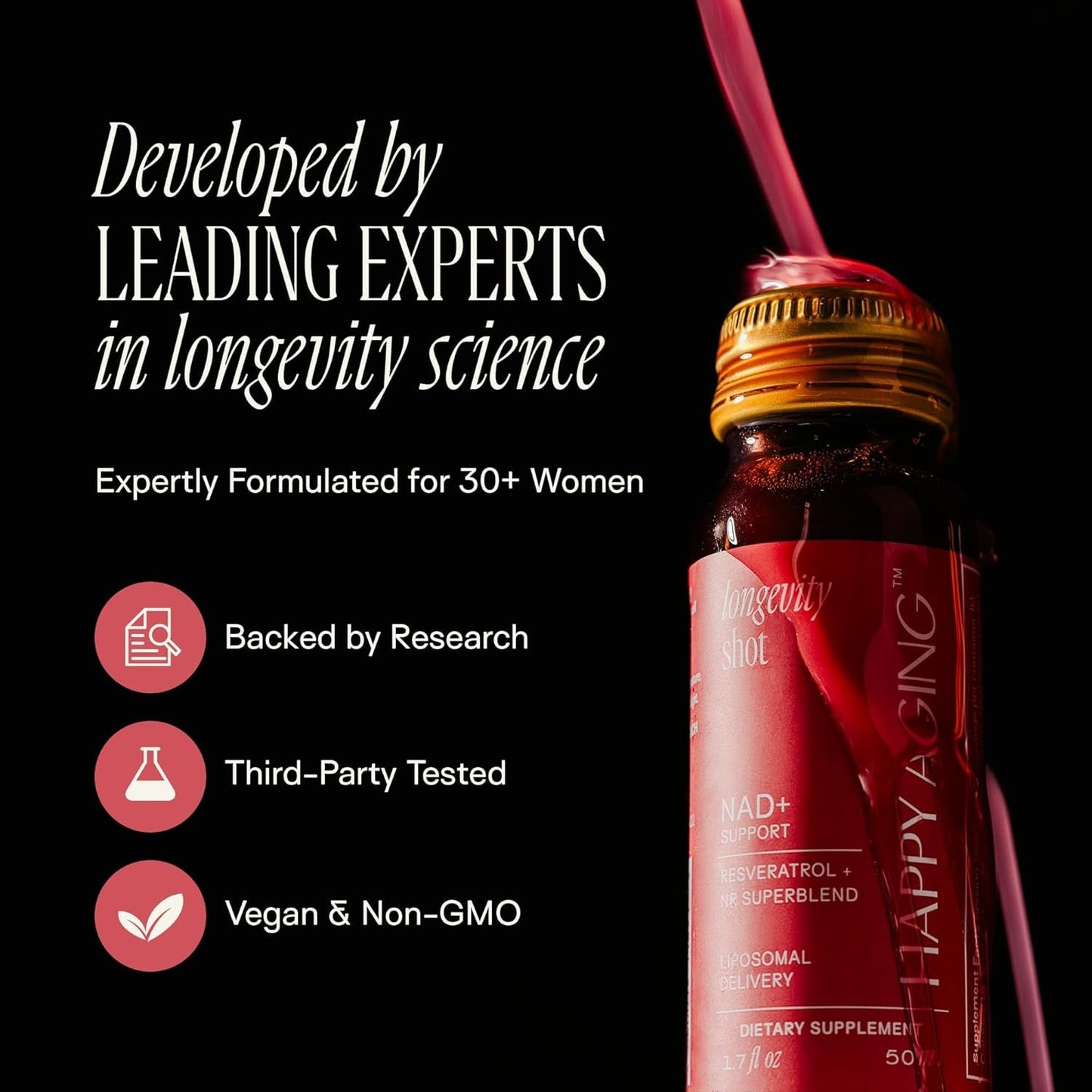 Boosting Energy Brain Support Liquid Supplement 10 Pack