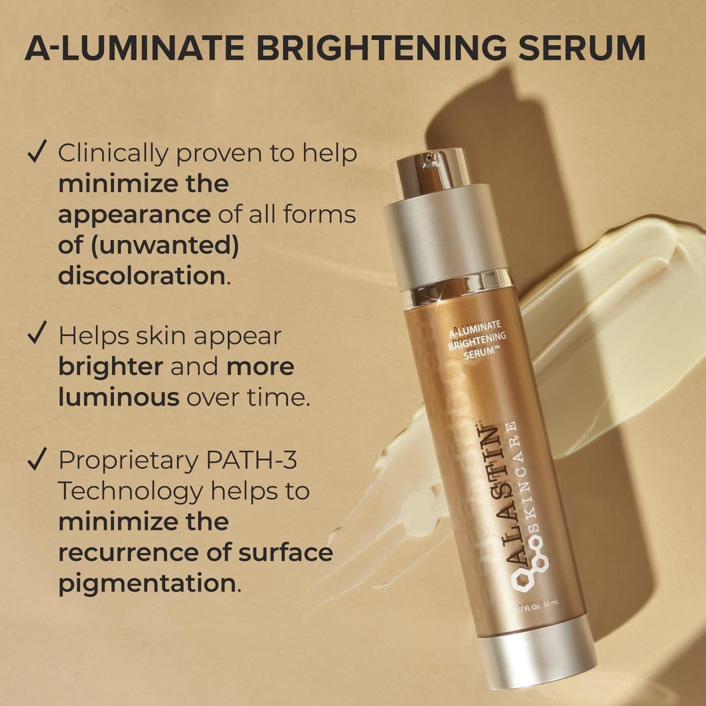Brightening Face Serum for Dark Spots Reduction