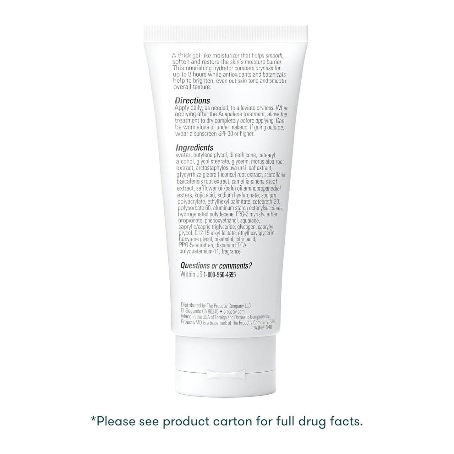 Gentle Hydrating Face Moisturizer with Green Tea