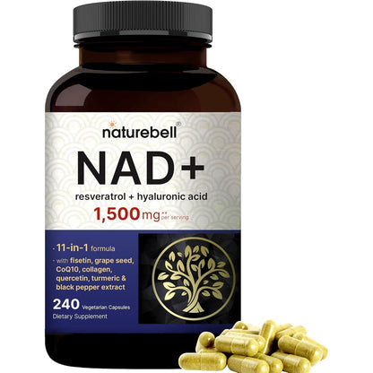Anti Aging Supplement Capsules with Hyaluronic Acid & Resveratrol - Mycosmeticslondon