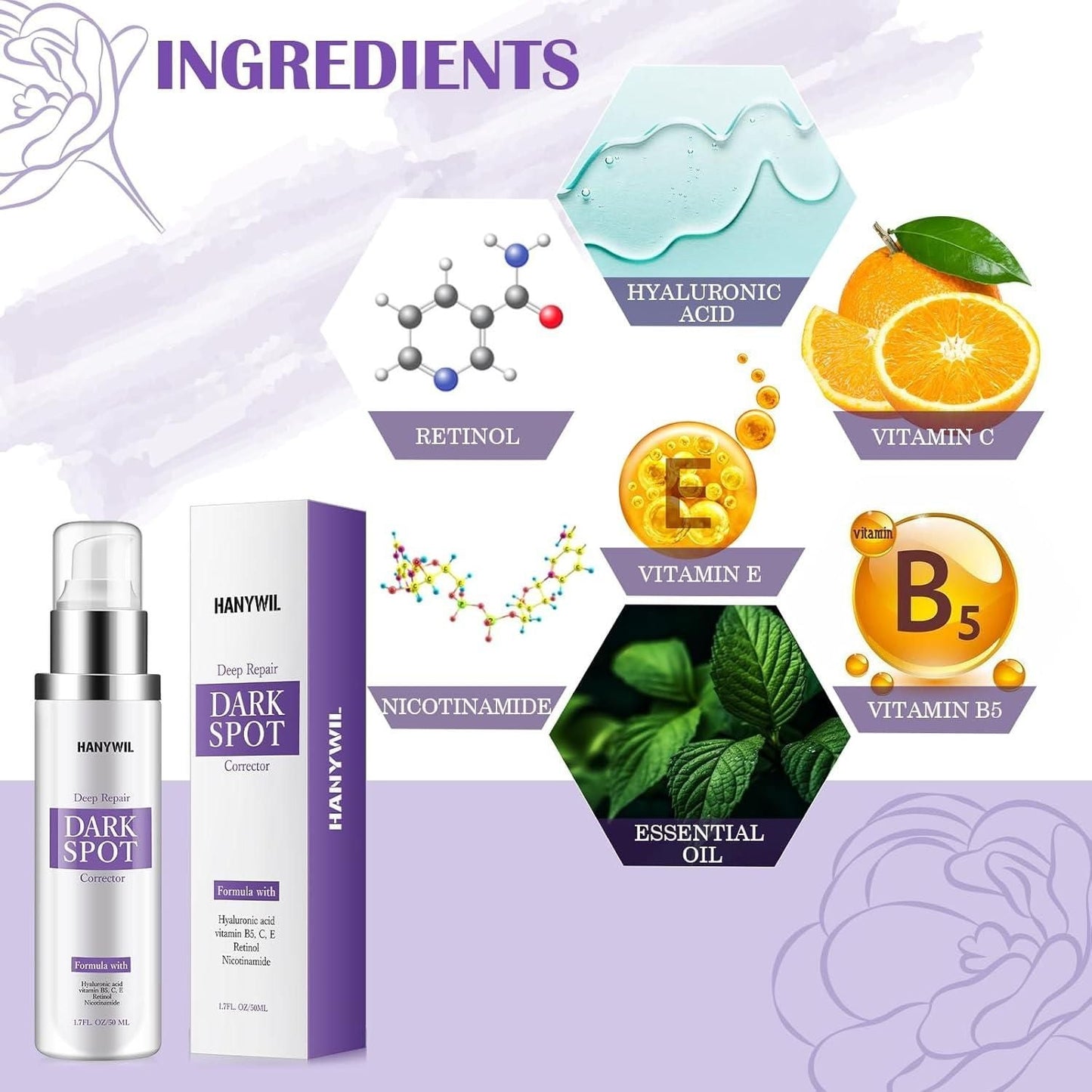 Intensive Dark Spot Remover Face Serum - 60ml
