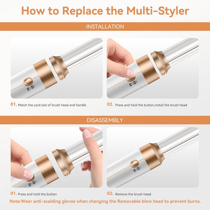 StyleFusion Pro 7-in-1 Hair Styling Set