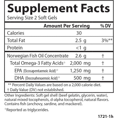 Premium Omega 3 Soft Gels for Heart and Eye Health