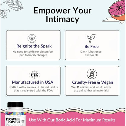 Natural Vaginal Moisture Supplement Capsules