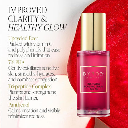 Natural Beet Facial Serum for Brightening Skin