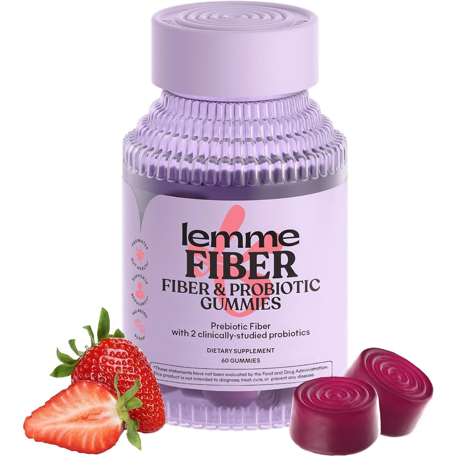 Daily Fiber Probiotic Gummies for Healthy Digestion - Mycosmeticslondon