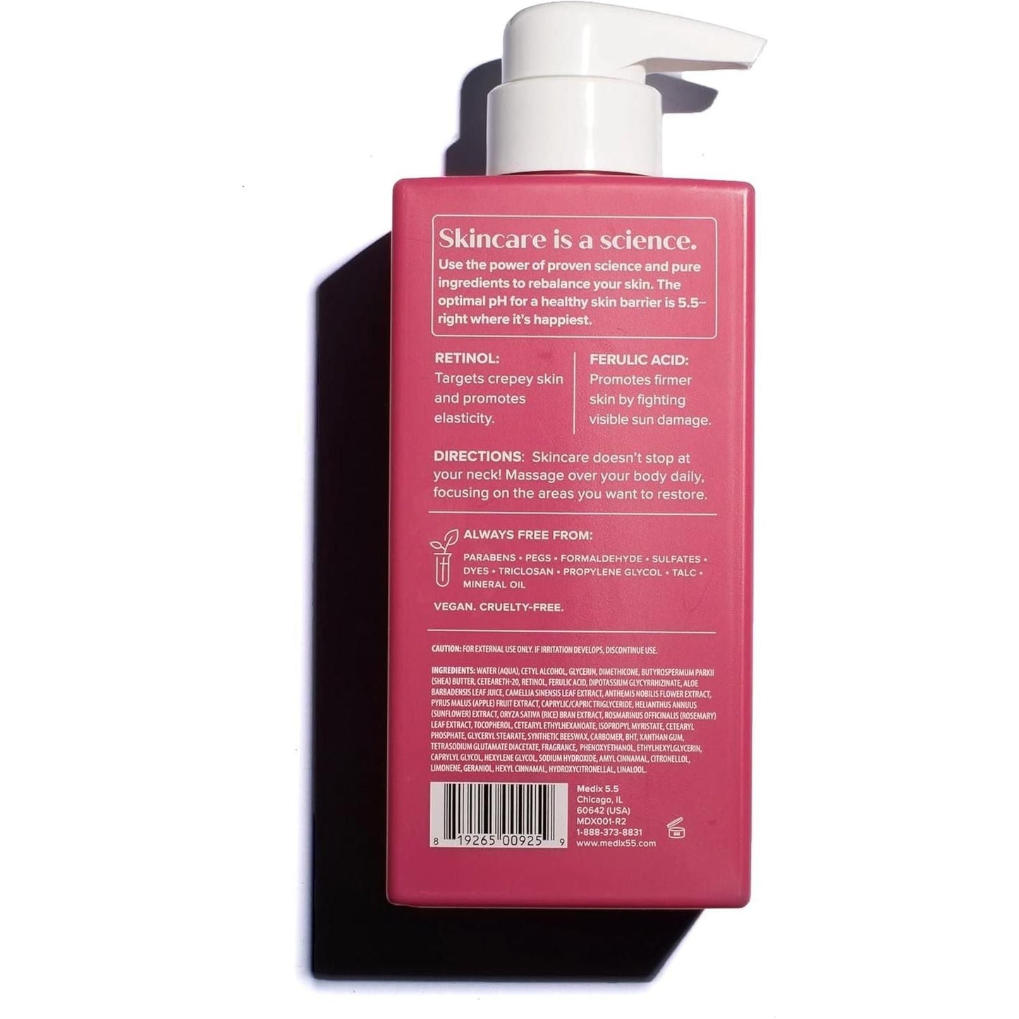 Intensive Anti Aging Body Moisturizer Cream 444ml