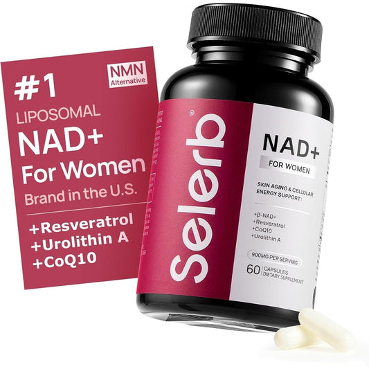 Premium NAD+ Supplement for Women - Anti Aging Capsules - Mycosmeticslondon