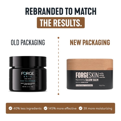 Natural Face Moisturizer for Men - Hydrating Anti Aging Cream