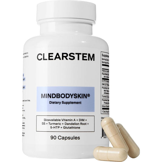 Natural Vitamin for Acne Relief and Mood Support Capsules - Mycosmeticslondon