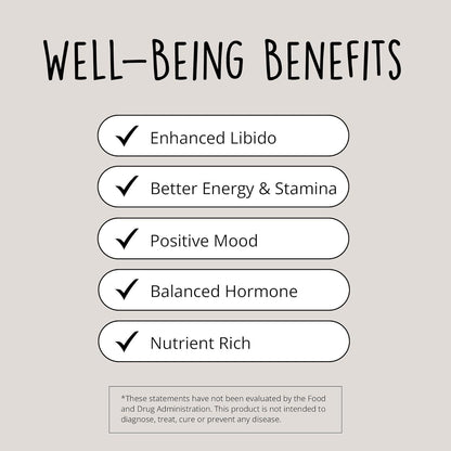 Natural Energy Boosting Maca Root Capsules for Women