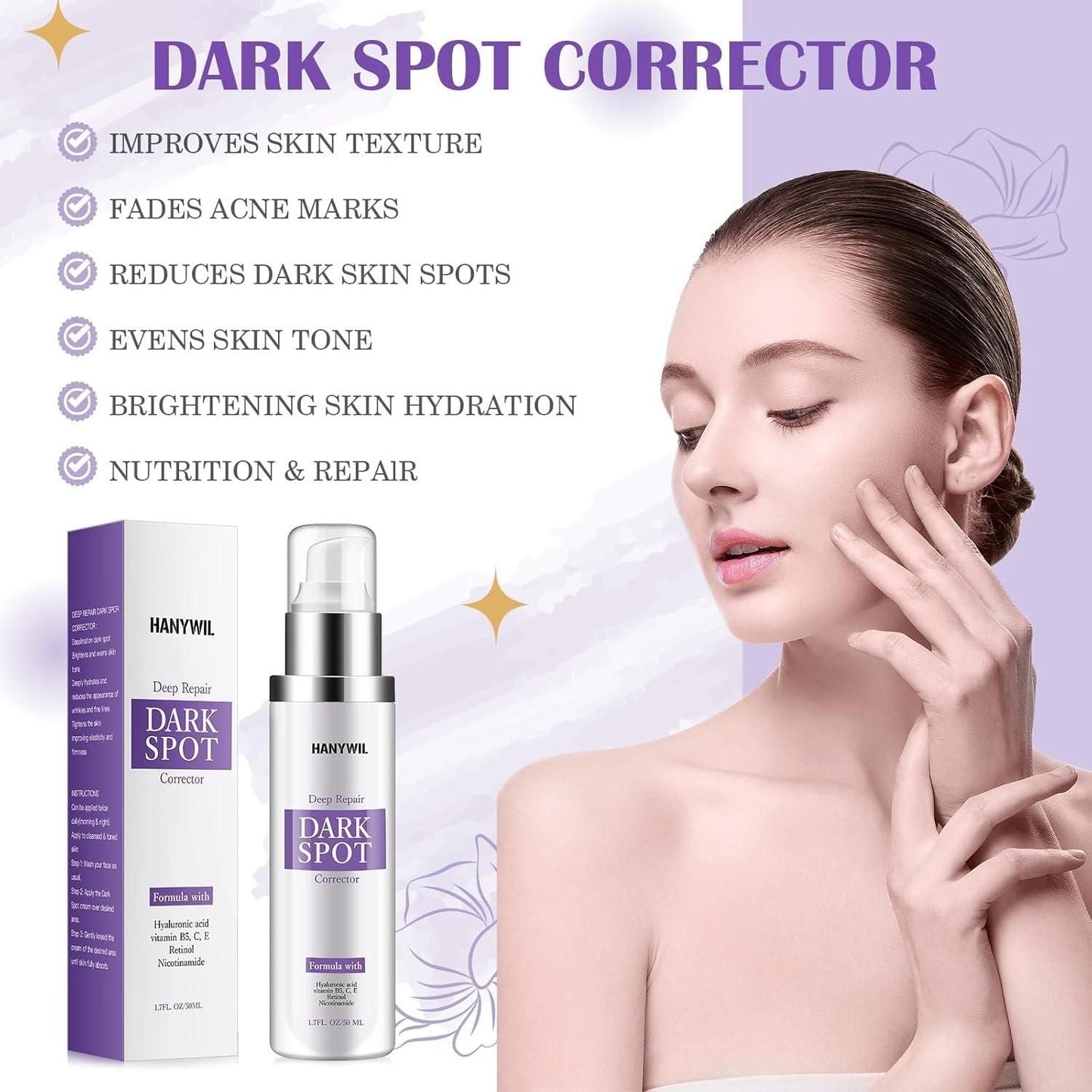 Intensive Dark Spot Remover Face Serum - 60ml