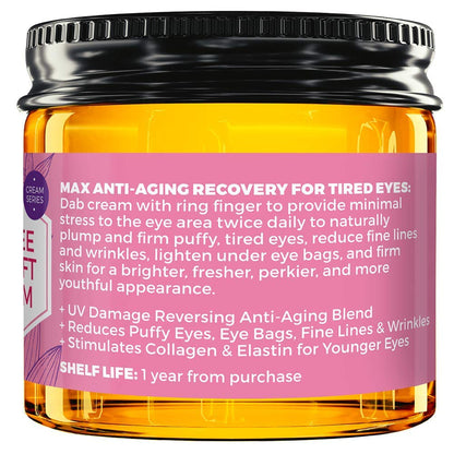 Natural Anti Aging Eye Cream 30ml - Firming & Brightening