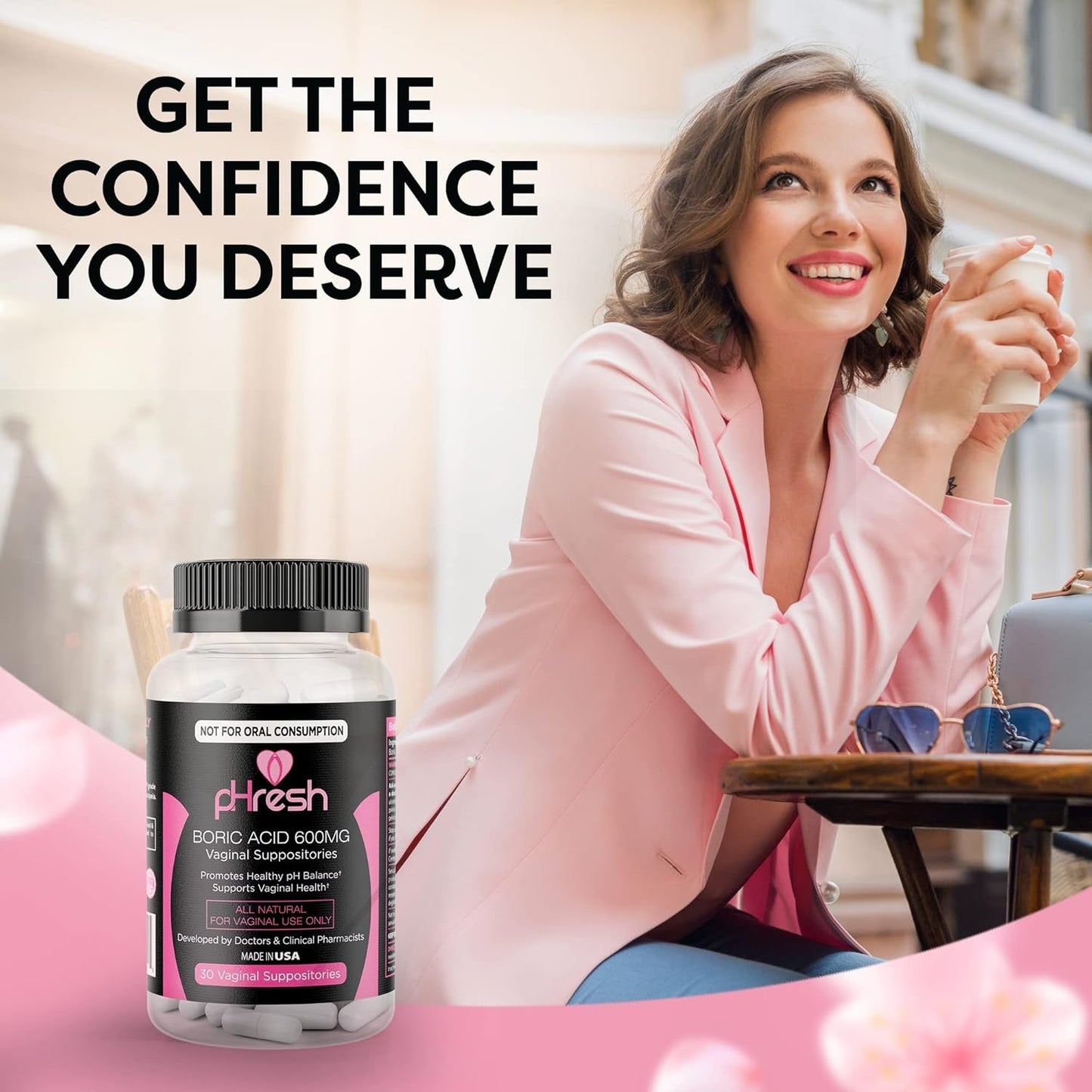 Natural Vaginal Suppositories for pH Balance and Odor Relief