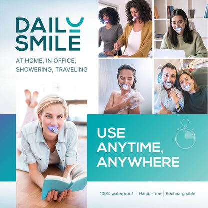 Fast Teeth Whitening Kit with LED Light