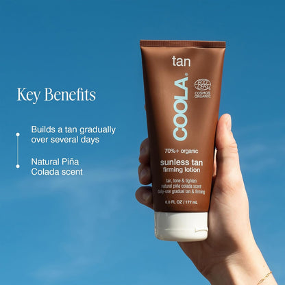 Natural Self-Tanning Moisturizer Firming Body Lotion