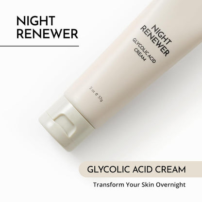 Gentle Exfoliating Night Cream for Sensitive Skin