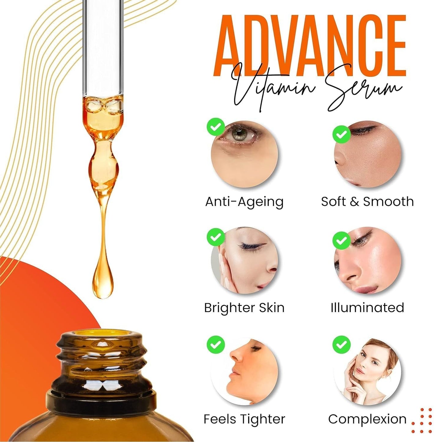 Natural Vitamin C Face Serum 30% - 120ml