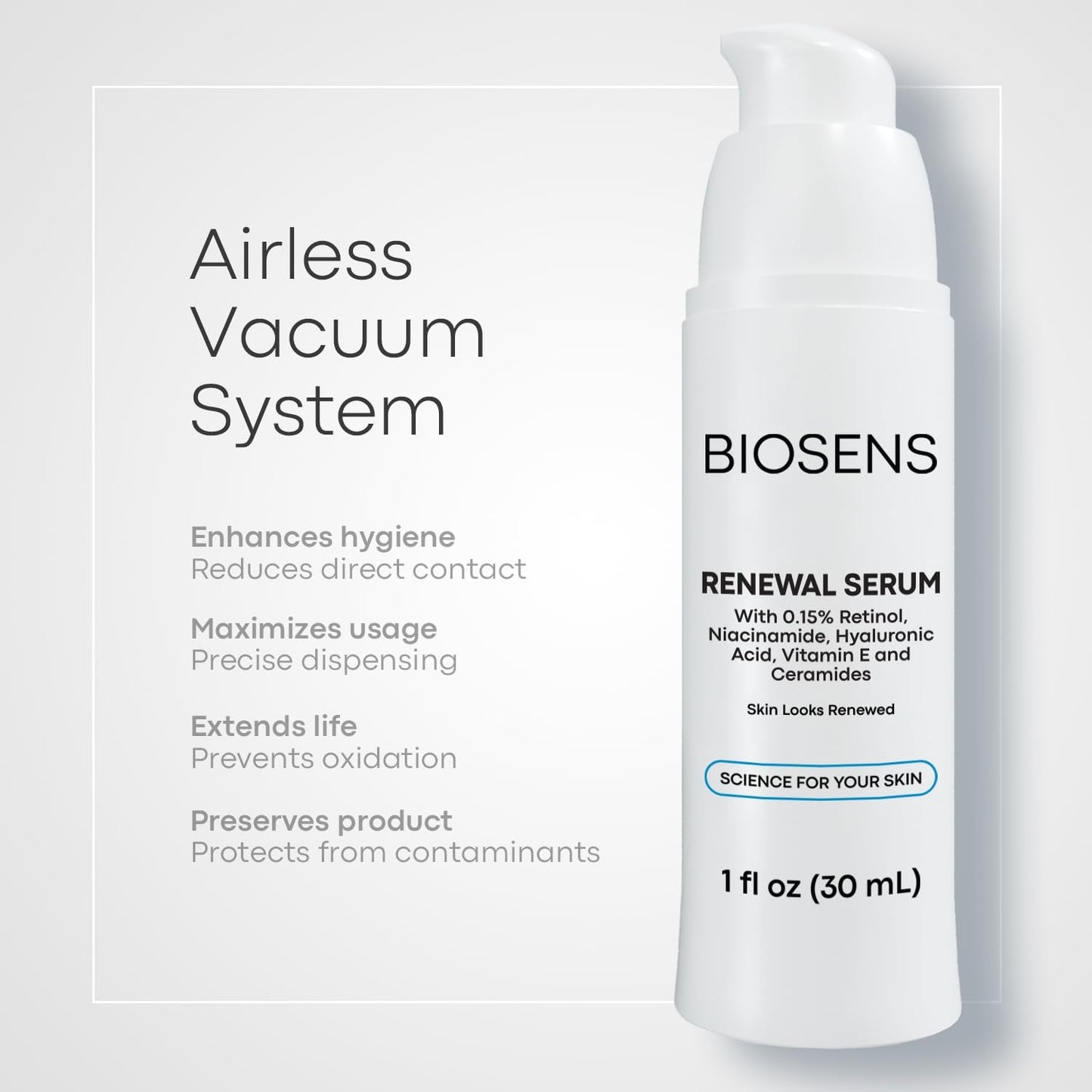 Anti Aging Face Serum - 30ml | Retinol & Niacinamide for Glowing Skin