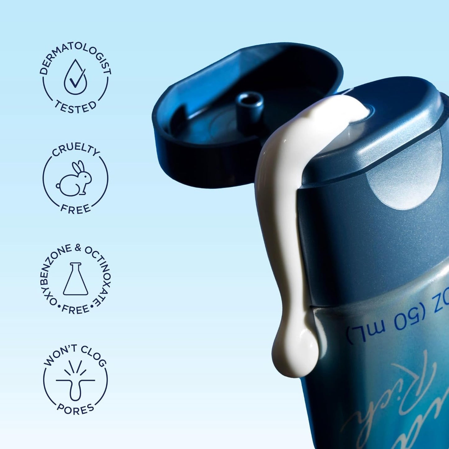 Lightweight Hydrating Sunscreen Moisturizer SPF 50
