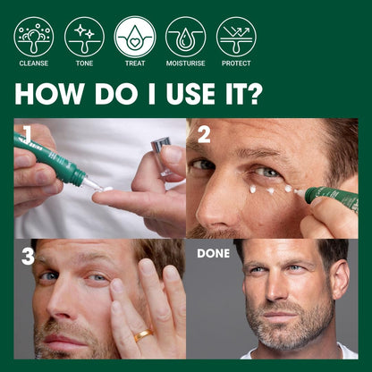Fast Anti Aging Eye Cream for Men - 15ml