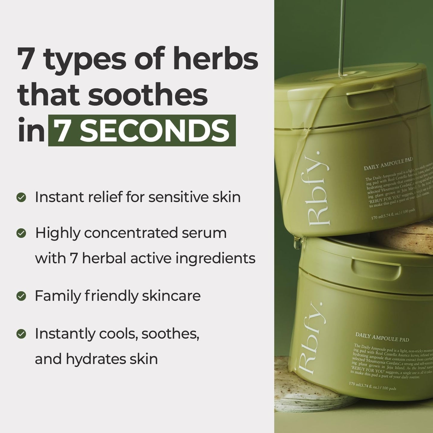 Daily Hydrating Face Pads 100 Count