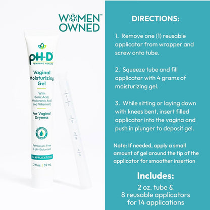 Natural Vaginal Moisturizer Gel for Dryness Relief