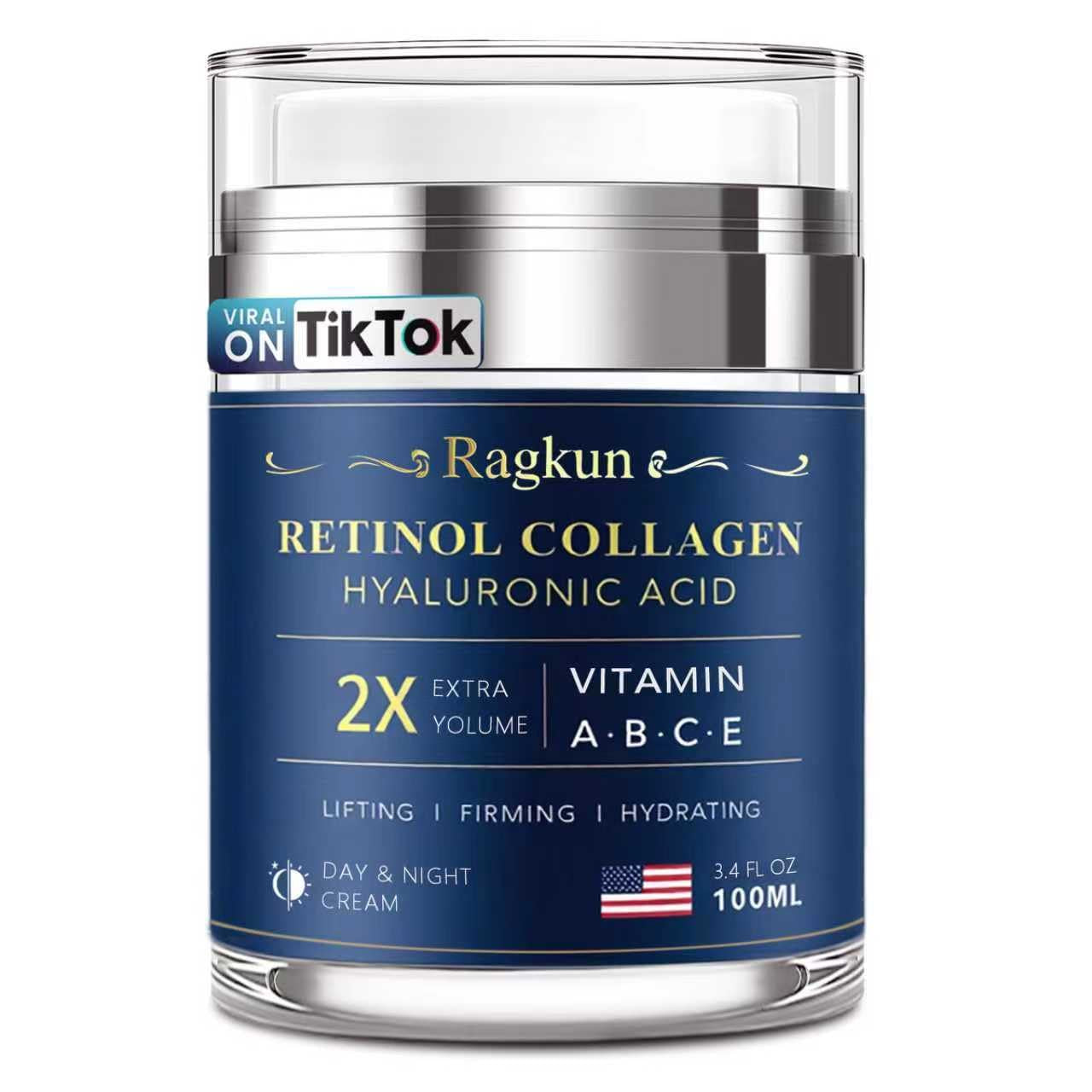 Anti Aging Moisturizing Face Cream with Retinol & Hyaluronic Acid - Mycosmeticslondon