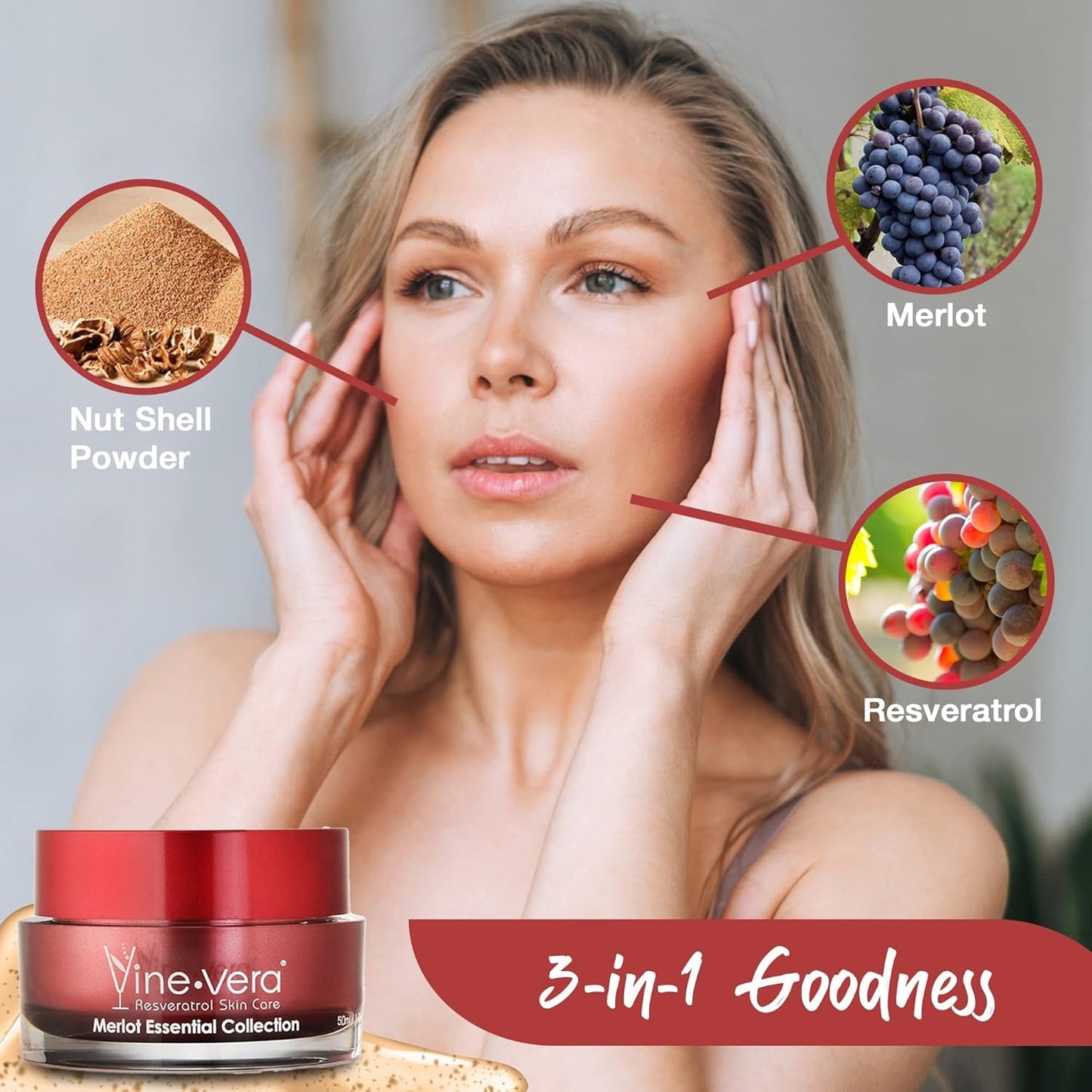 Anti Aging Exfoliating Face Gel with Resveratrol