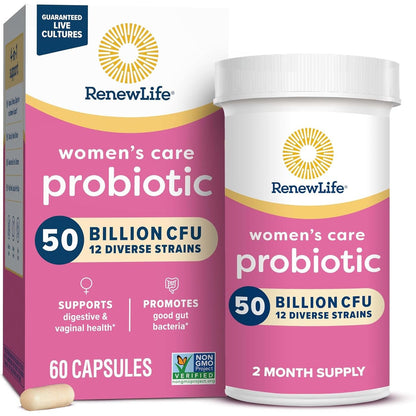 Probiotics for Women - 60 Count, 50 Billion CFU - Mycosmeticslondon