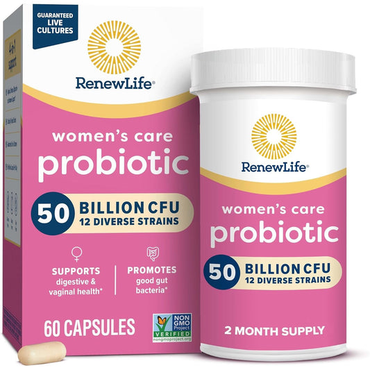 Probiotics for Women - 60 Count, 50 Billion CFU - Mycosmeticslondon