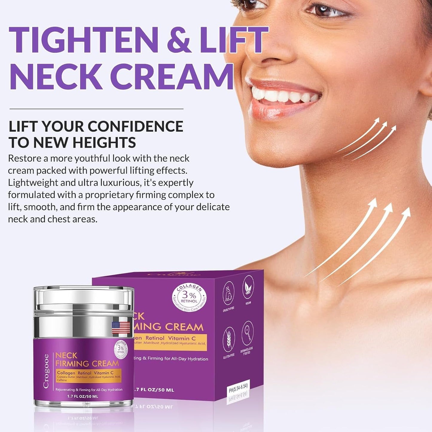 Anti Aging Face Cream 50ml - Retinol Collagen Moisturizer