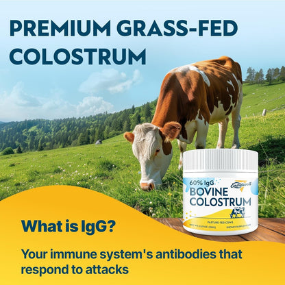 Natural Immune Boosting Colostrum Powder Supplement