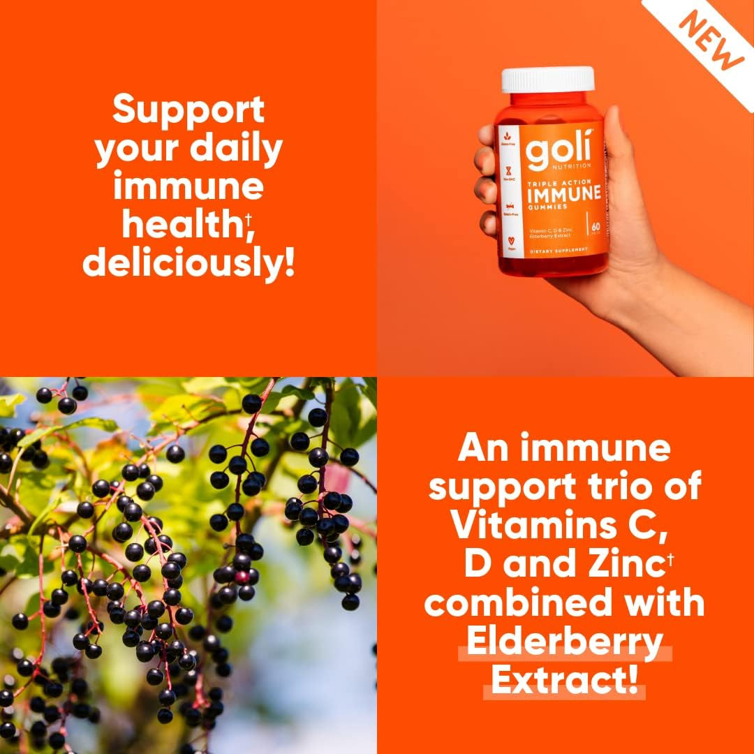 Powerful Immune Booster Gummies with Vitamin C & Zinc